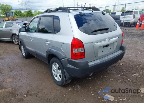 2007 Hyundai Tucson Limited/Se z USA, uszkodzony, nr VIN KM8JN12D27U505208